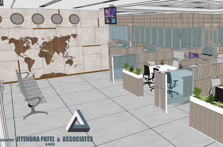 Custom House at Surat Diamond Bourse, Surat.