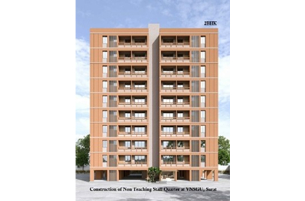Non-Teaching Staff Quarters, VNSGU, Surat
